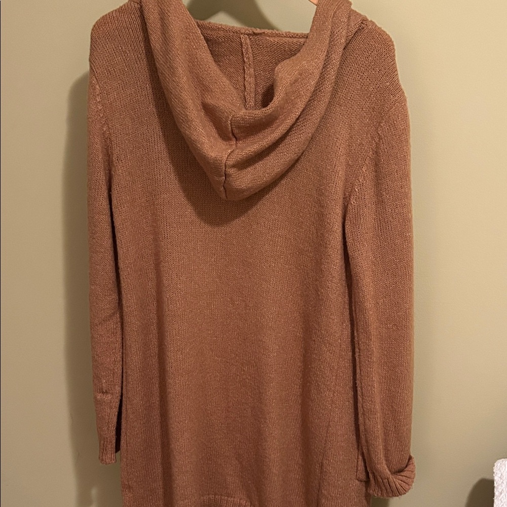 Hooded Sweater Cardigan, By Design - Picture 3 of 3